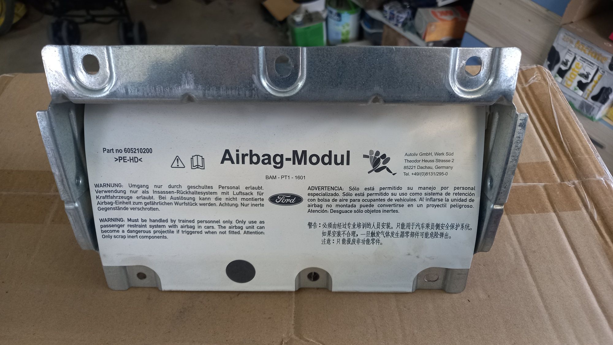 Ford Mondeo mk4 airbag