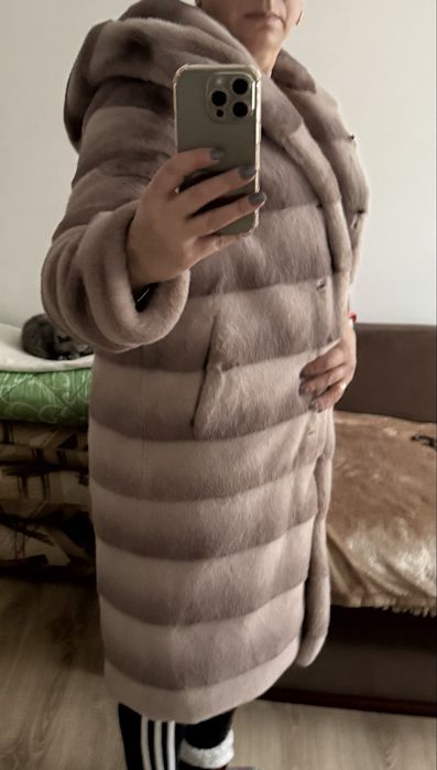 Шуба-трансформер екохутро.