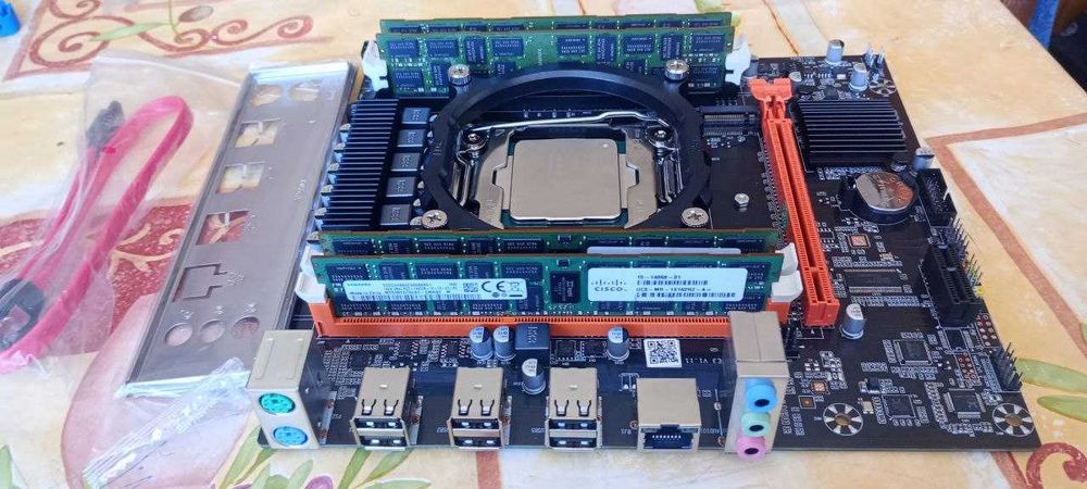 Комплект x99 Atermiter X99 + E5 2640 v3  .  1630 v 4   +16 DDR4 2011v3