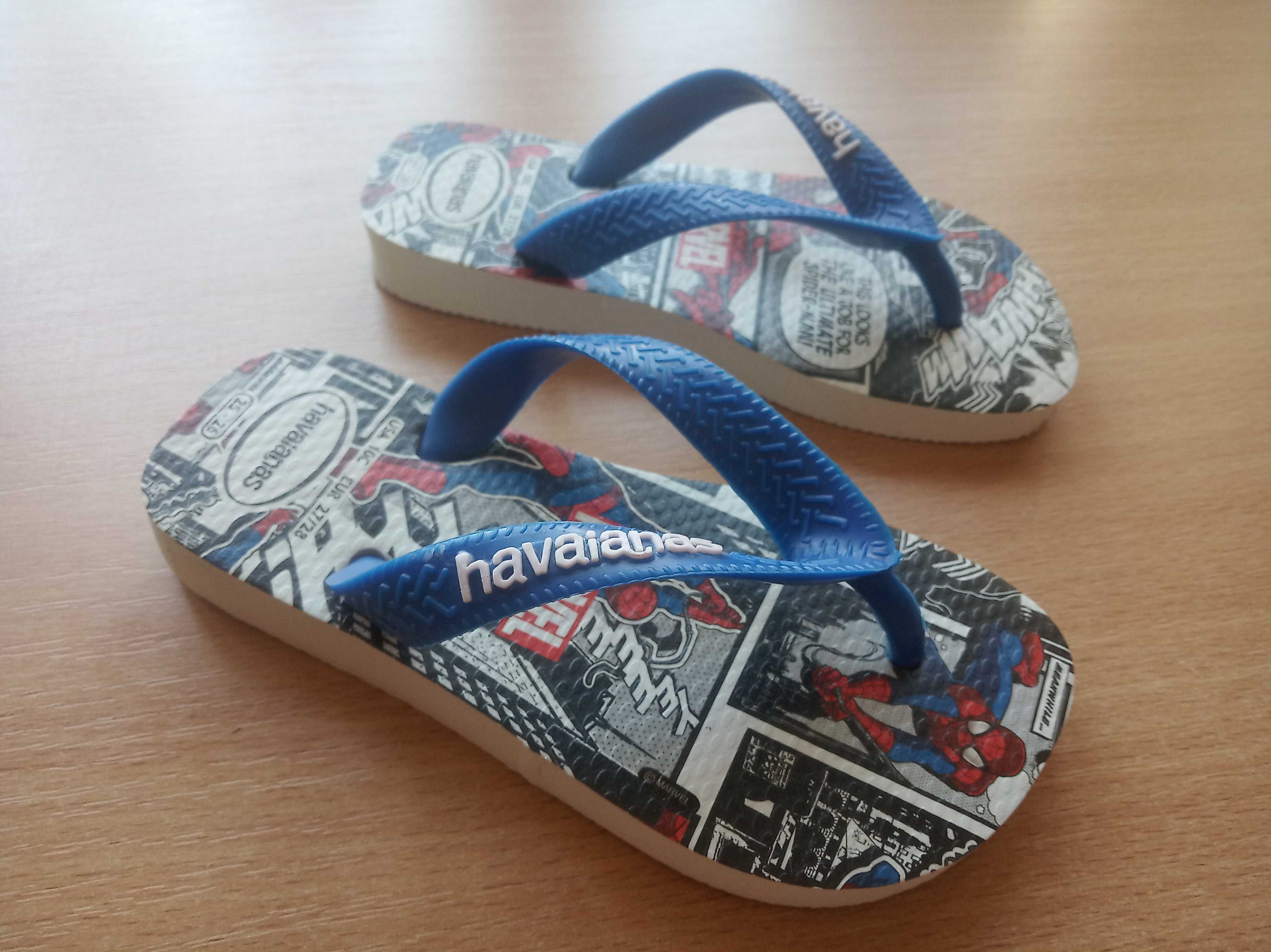 Фирменные вьетнамки Havaianas (оригинал, пр-во Бразилия) р.25-26