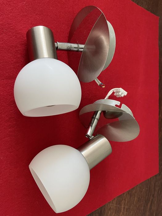 Par de focos de parede