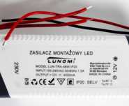 Zasilacz LED 48W IP20 DC 12V 4,0A LUNOMI