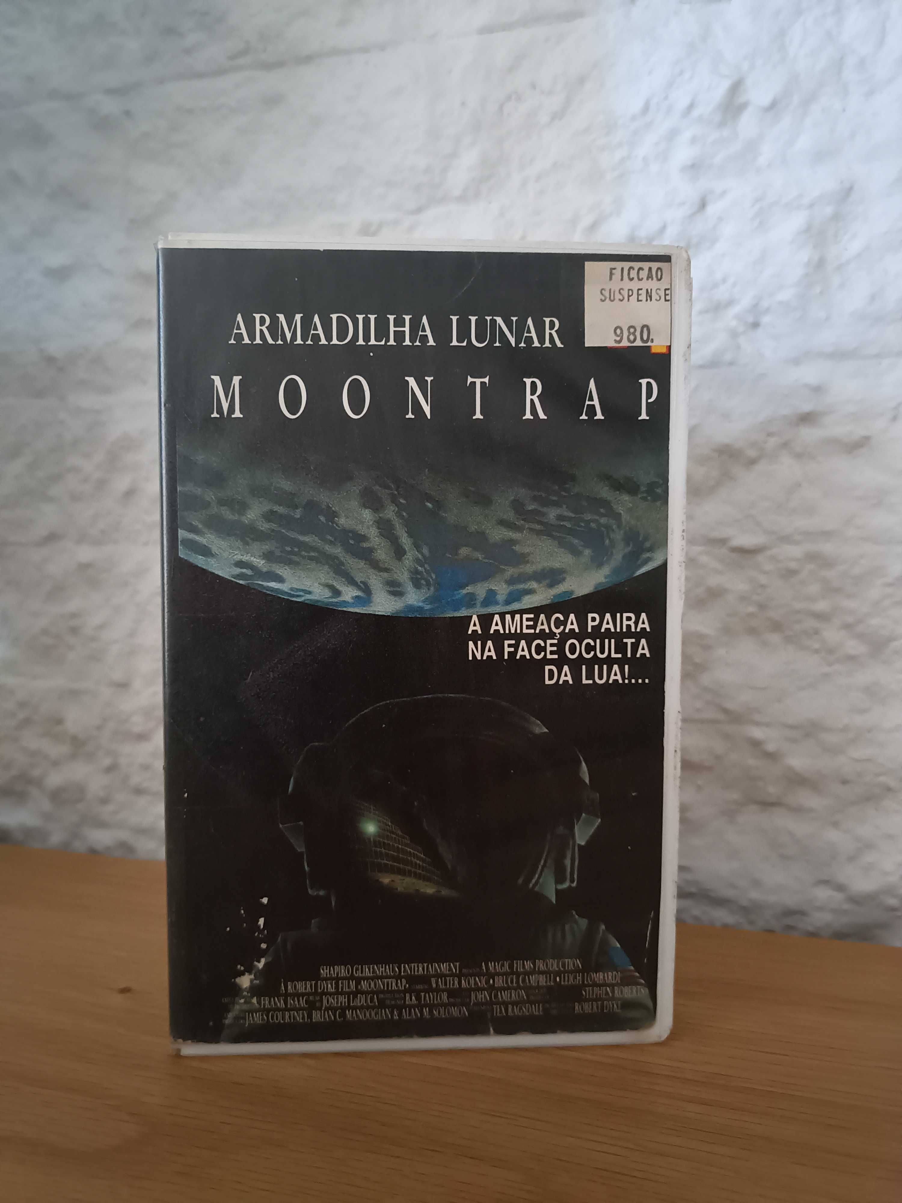 Filme VHS Armadilha Lunar (Moontrap)