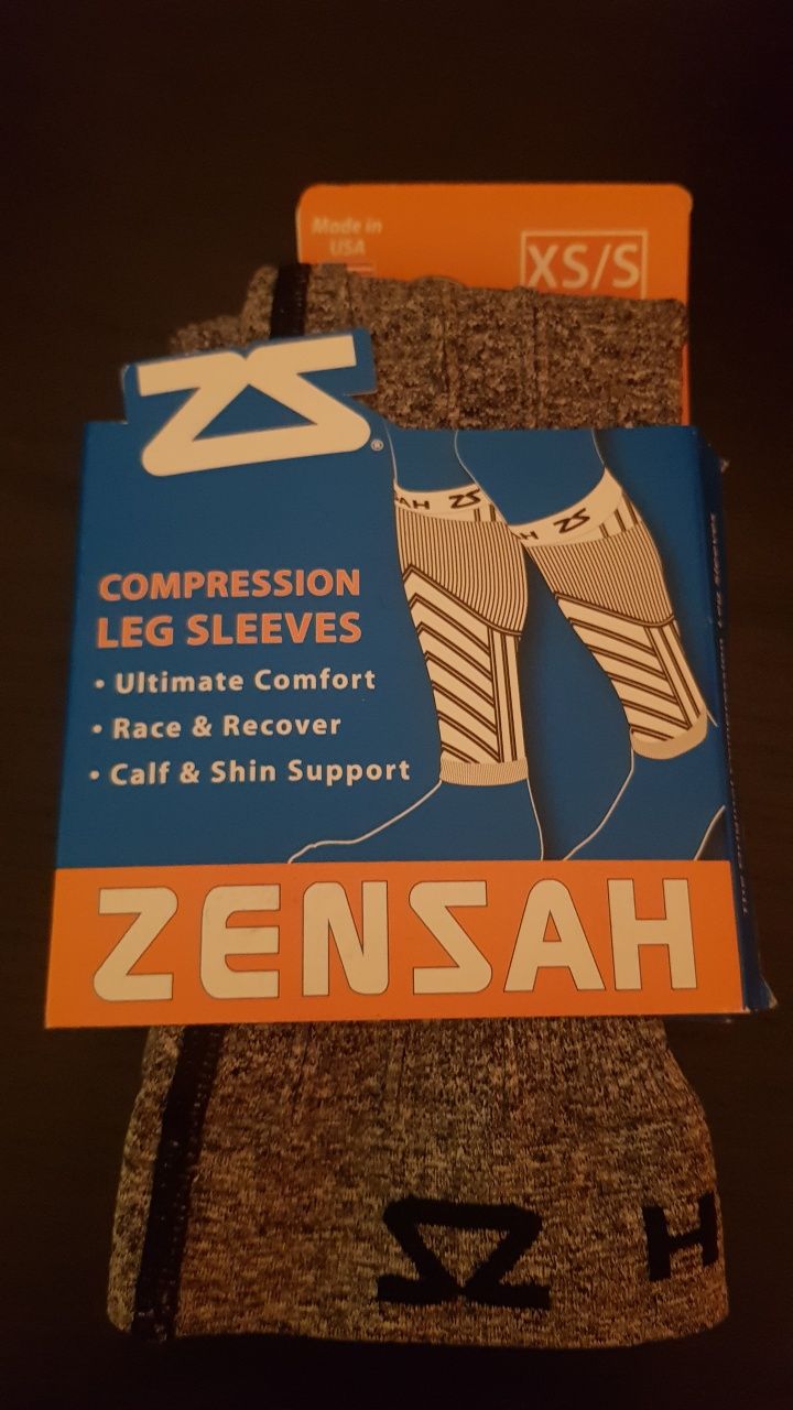 Par Perneiras/Meias de Compressão ZENSAH Novas