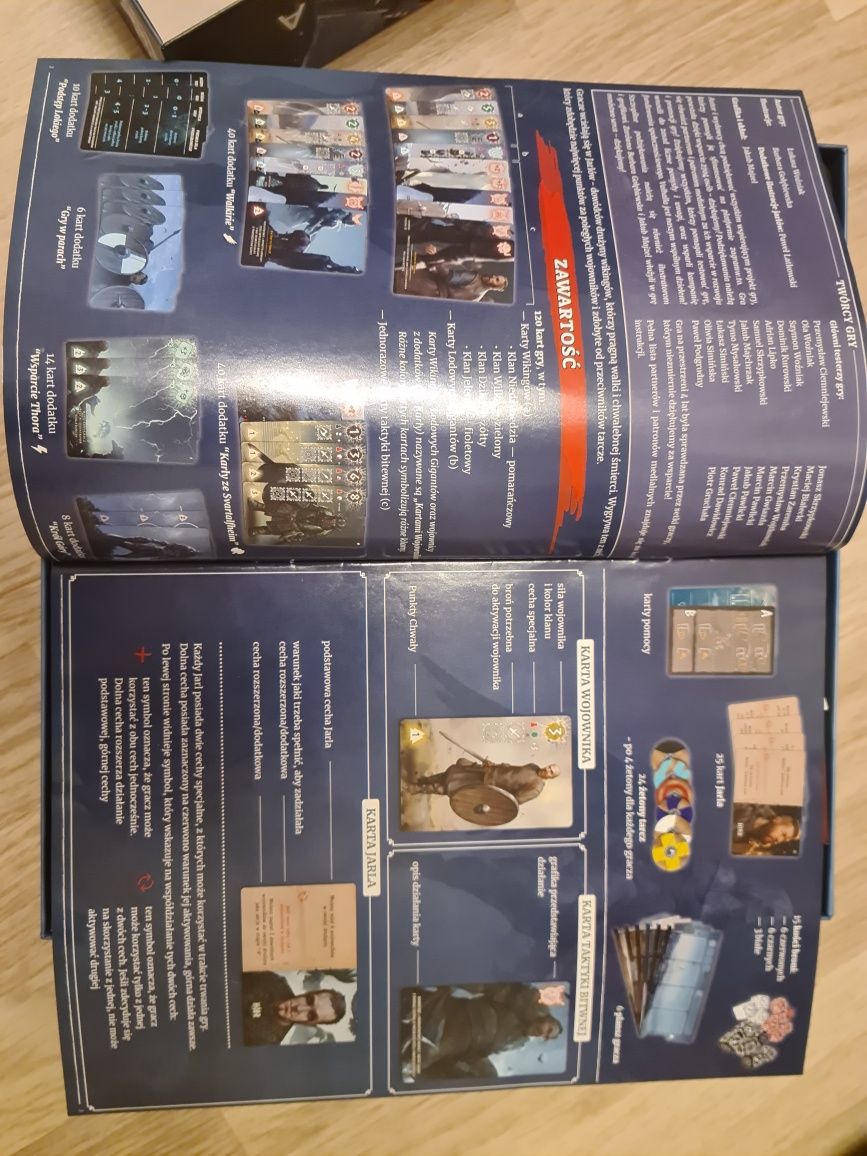 Valhalla + dodatki ekskluzywne gra planszowa Łukasz Wozniak