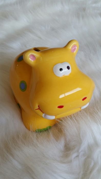 Mealheiro Hipopótamo Criança