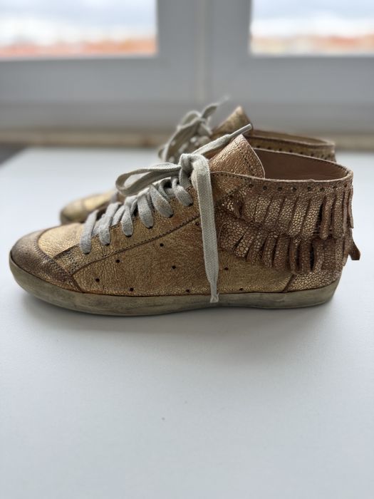 Tenis Catarina Martins em pele