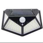 Luz led solar exterior