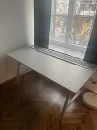 Biurko IKEA, białe, 160x80 cm