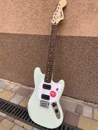 Электрогитара Squier Fender FRS Bullet Mustang HH Surf Green опис