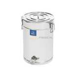 Odstojnik NIERDZEWNY do miodu z zaworem + uchwyty - 36L - BRCtech