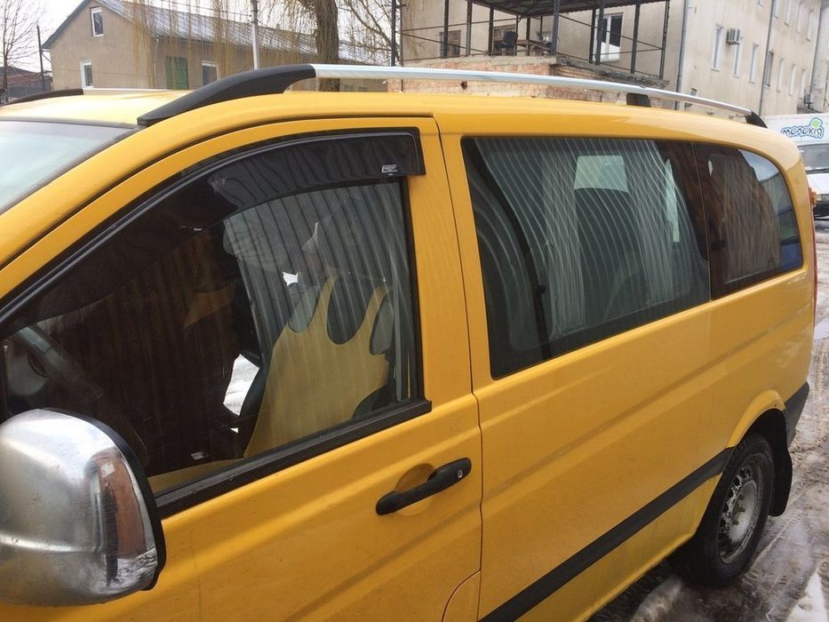 ТОП ПРОПОЗИЦІЯ! Рейлінги Mercedes Vito, довга / коротка дуги на дах.