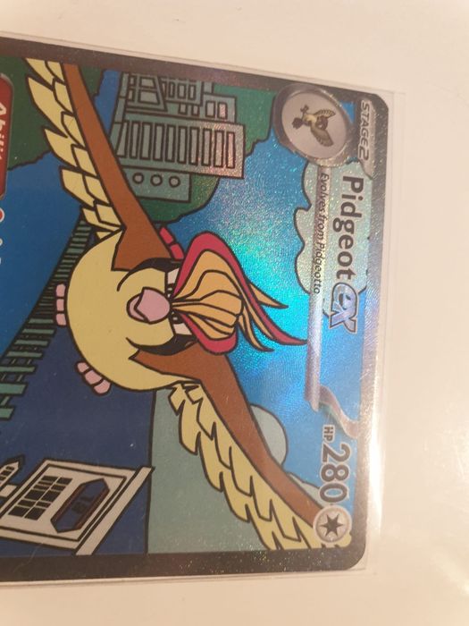 Karta Pokemon "Pidgeot", nowa, w koszulce