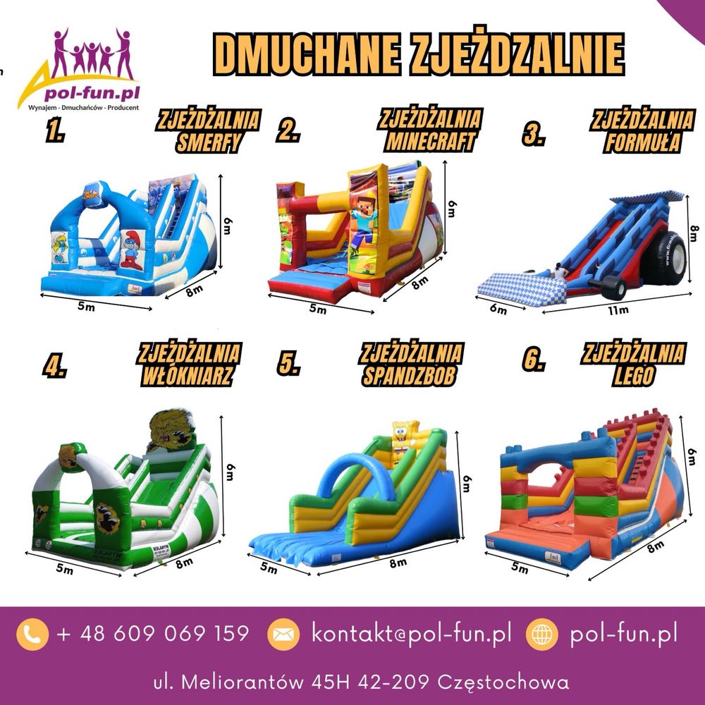 Dmuchance Wynajem Producent