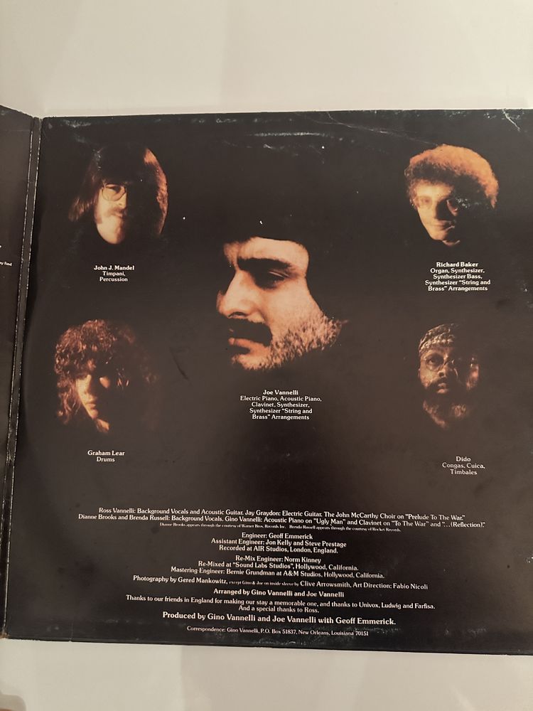 LP Gino Vannelli 1976