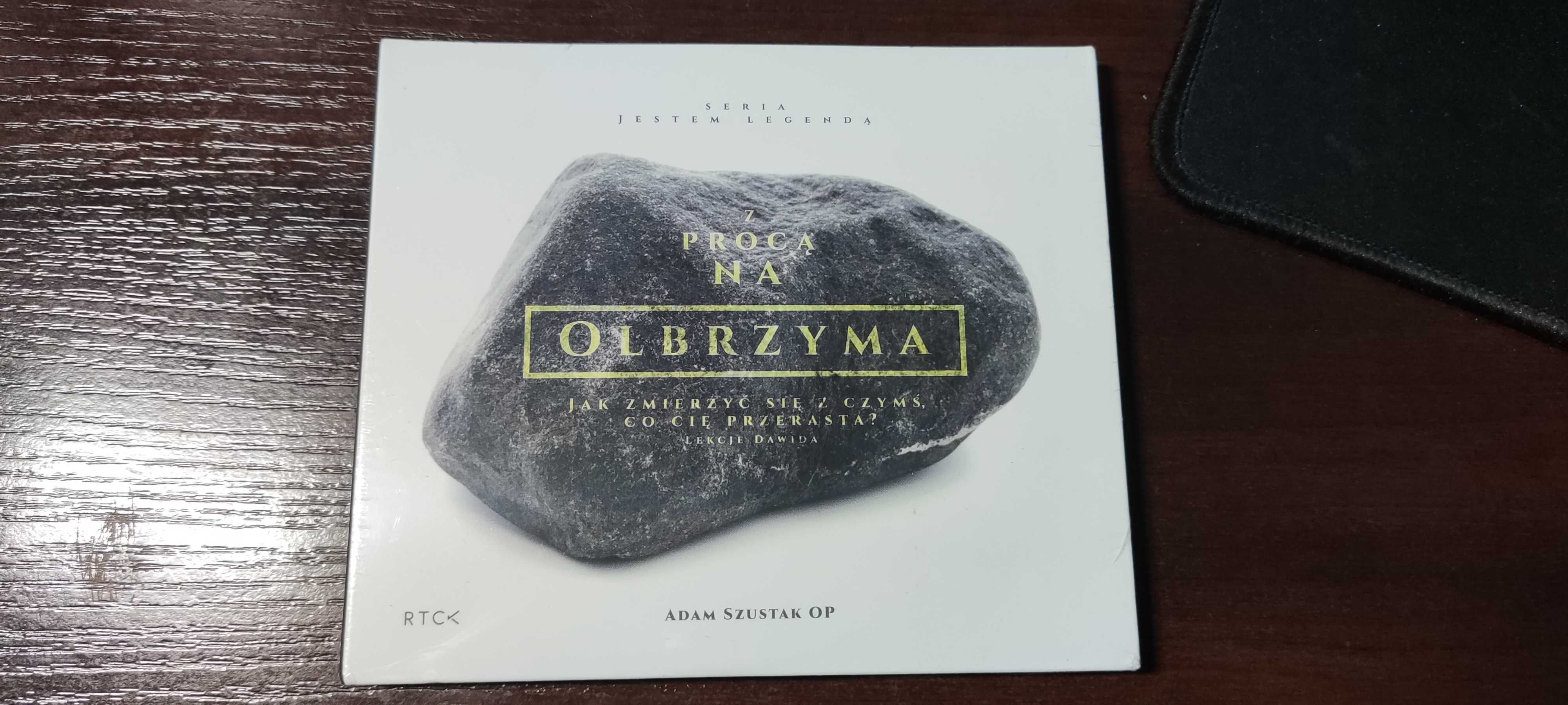 Płyty CD Z procą na olbrzyma Adam Szustak OP Nowy w folii