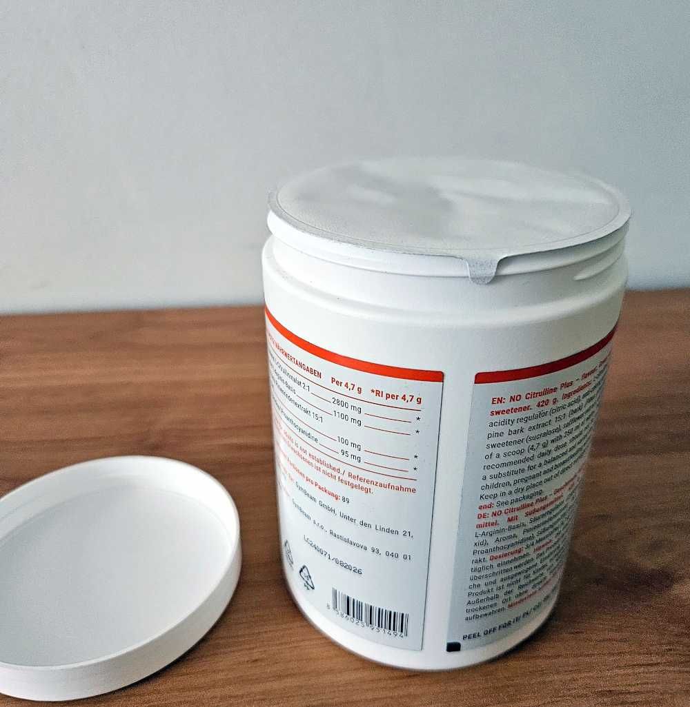 NO Citruline Plus GymBeam 400g cytrulina