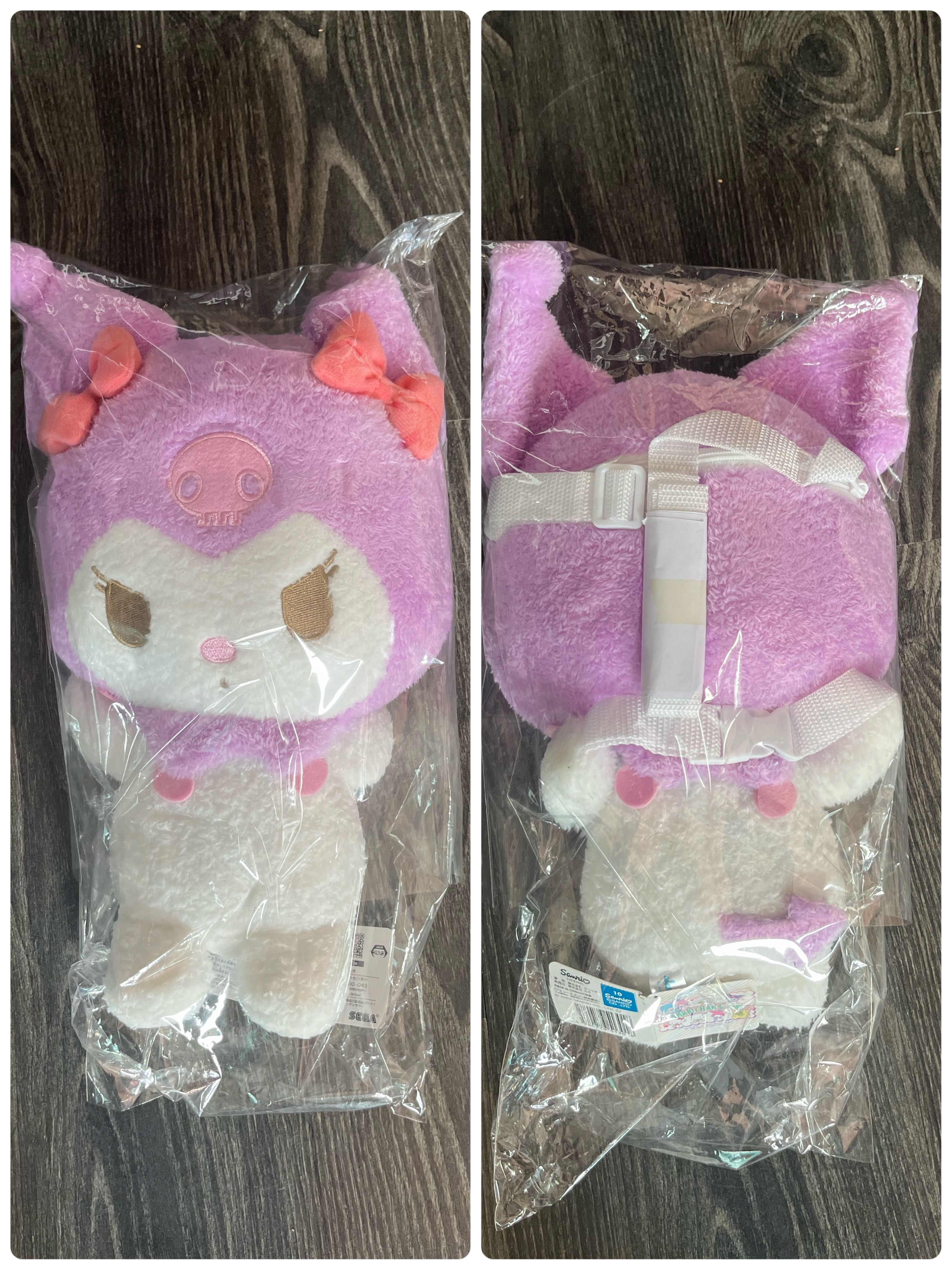 Kuromi Sanrio pluszowy plecak Hello Kitty