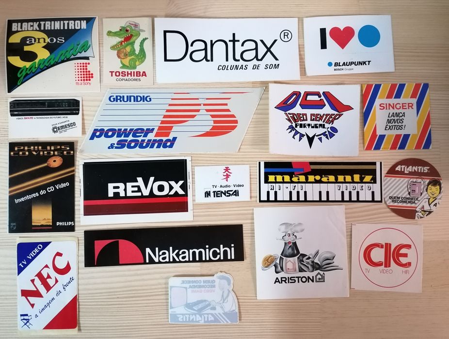 Autocolantes vários