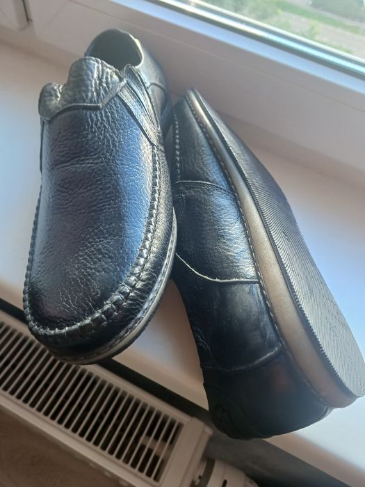 Продам Новые мокасины 45размер (натуральная кожа)