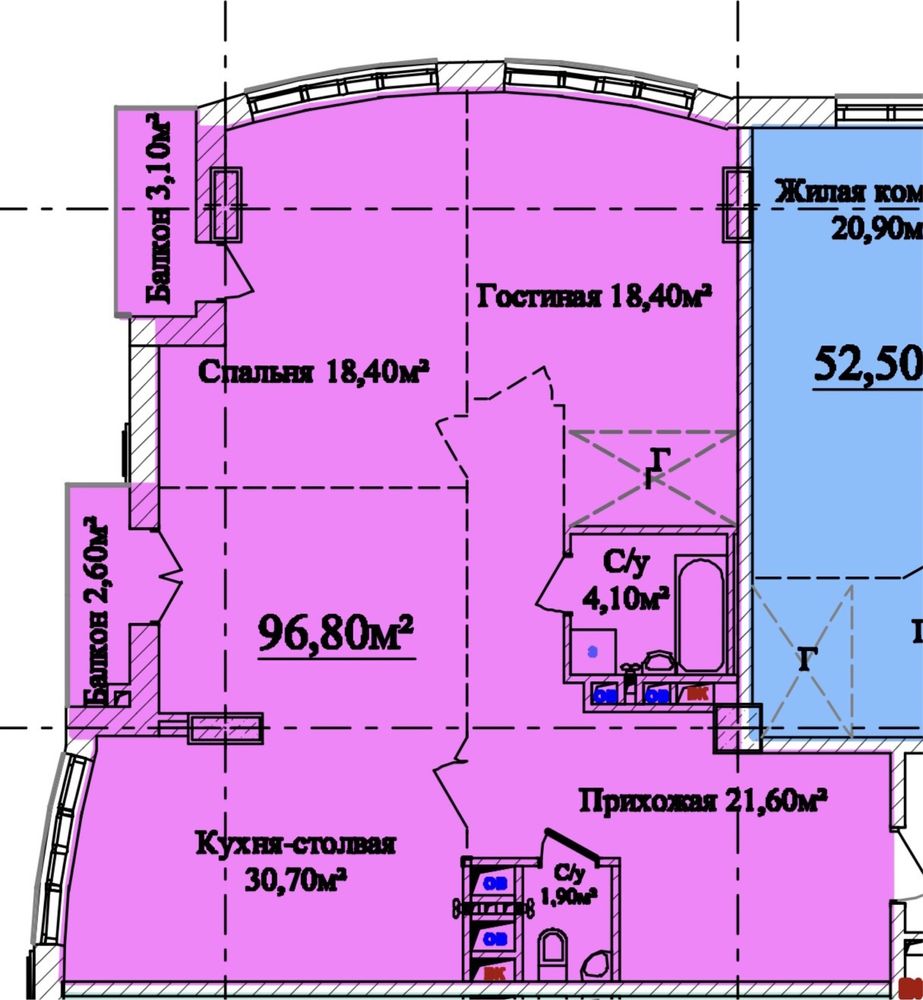 Квартира в ЖК Бельэтаж! 94 метров роскоши и комфорта! HOT