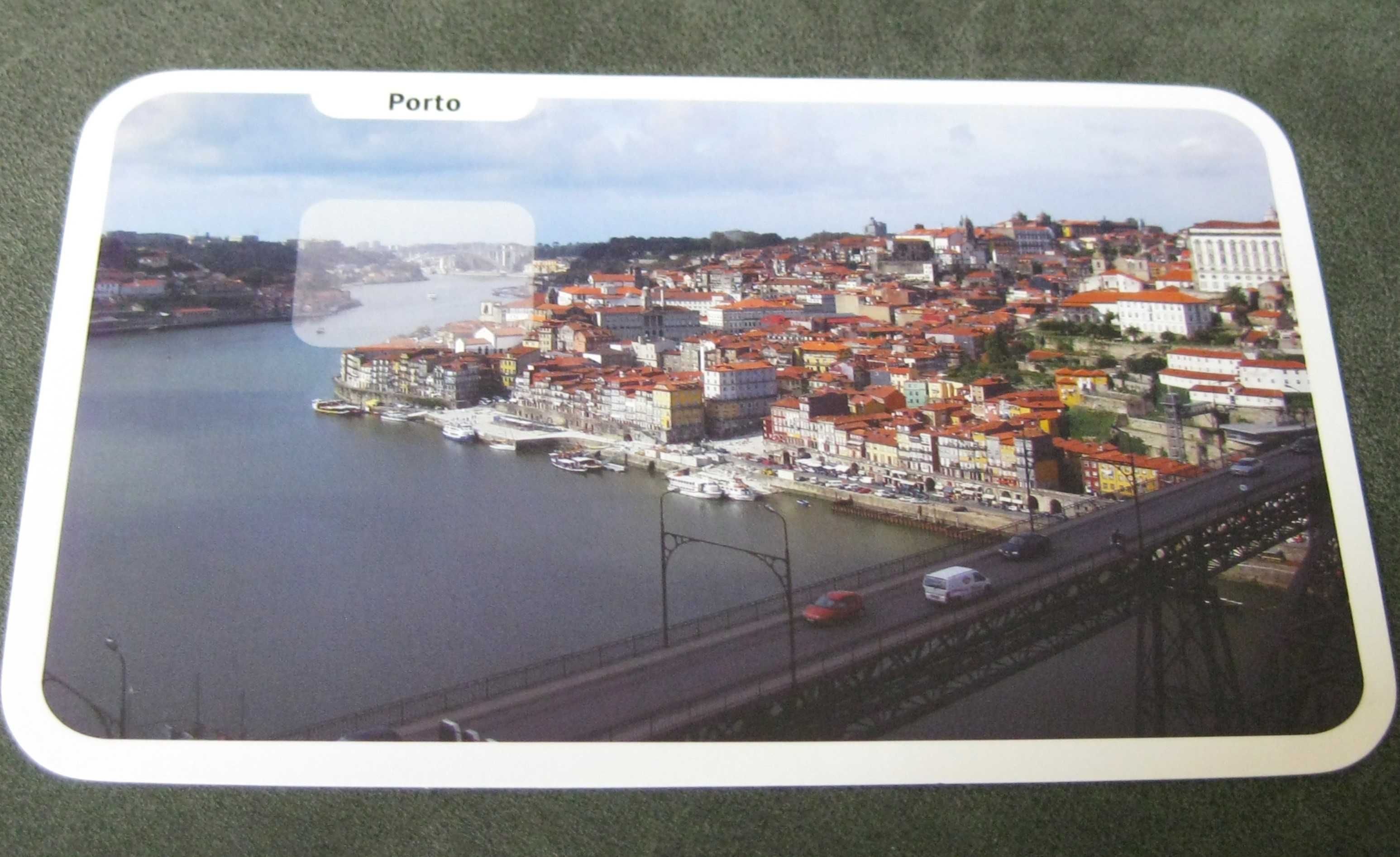Conjunto 6 Bilhetes Postais do Porto c/ Selo CTT