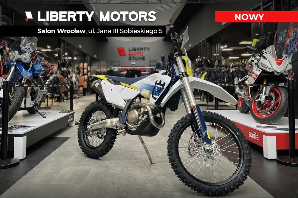 Husqvarna FE 350 / WYPRZEDAŻ MY24' / Faktura VAT 23% / Homologacja / Salon Wrocław