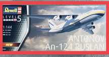 Samolot Antonov An-124 Rusland model do sklejania Revell 03807