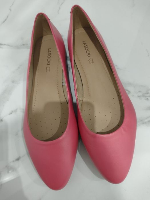 Baleriny Lasocki różowe rozmiar 39