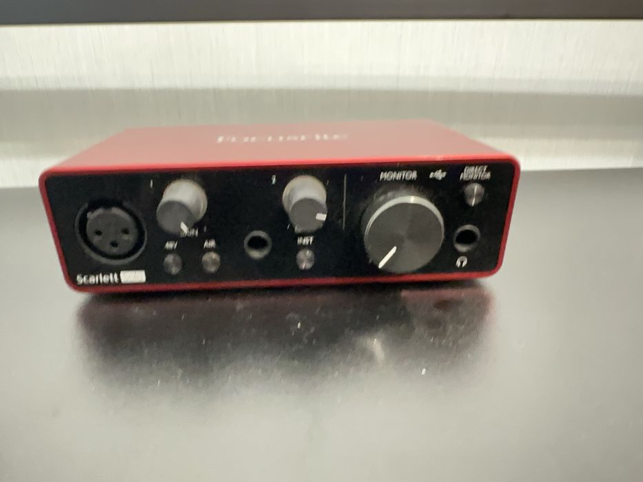 Аудіоінтерфейс Focusrite Scarlett Solo 3rd gen