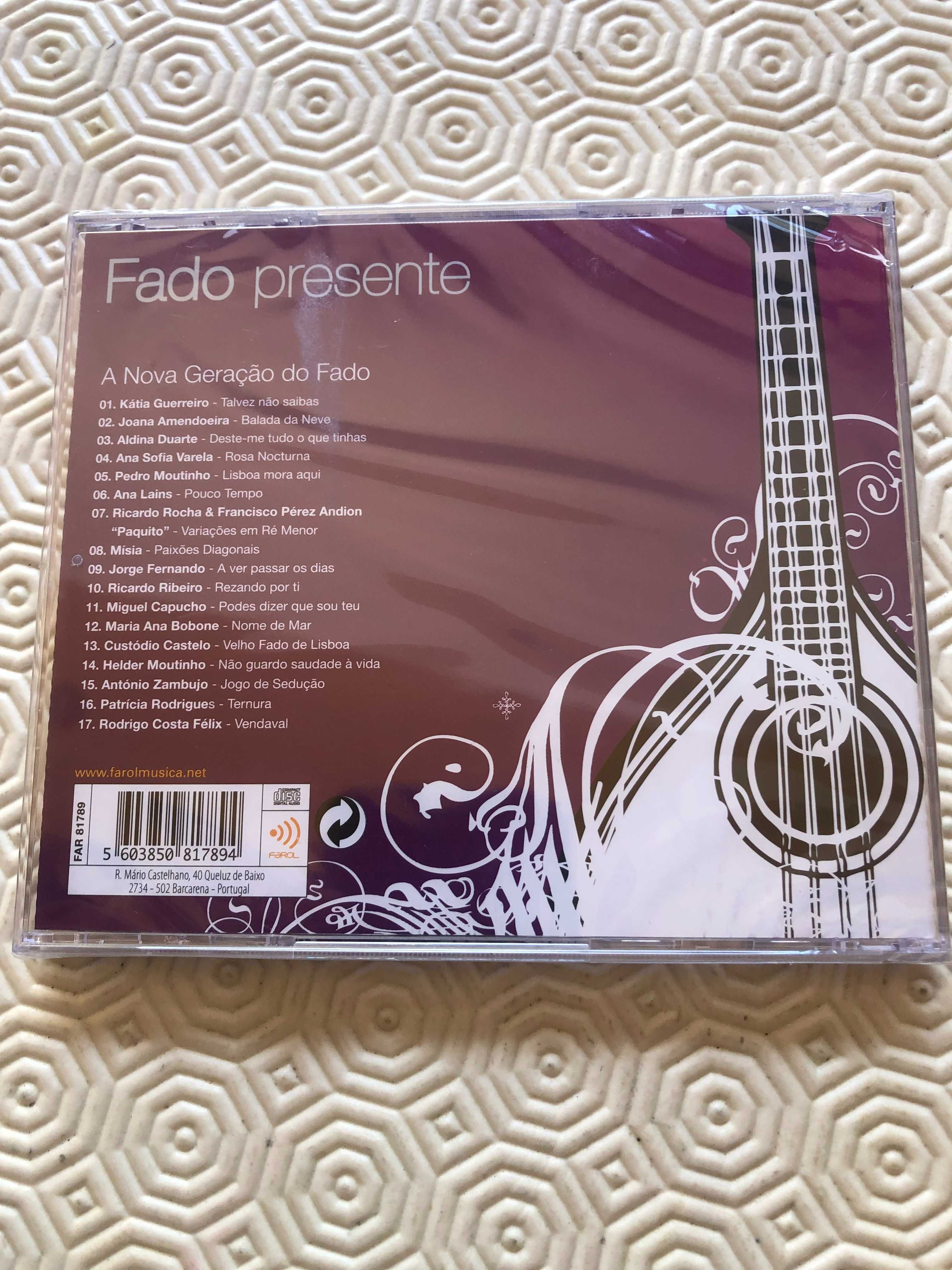 CD esgotado - Fado Presente - ainda selado