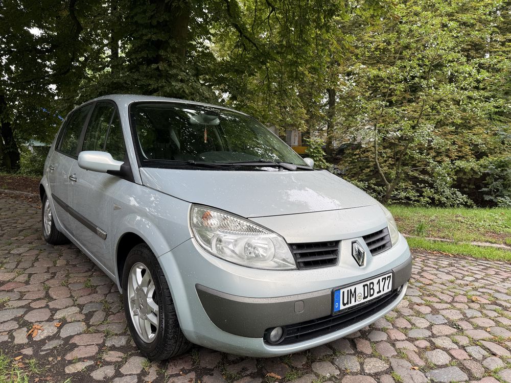 Renault scenic 117.000 tyś przebiegu 1.9 dci 6 biegów klima isofix !!