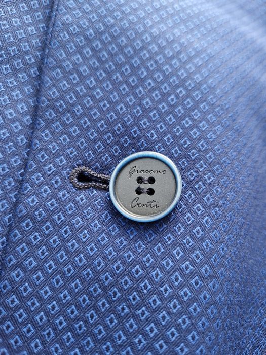 Garnitur męski, Giacomo Conti, granatowy, rozmiar 188/96/86