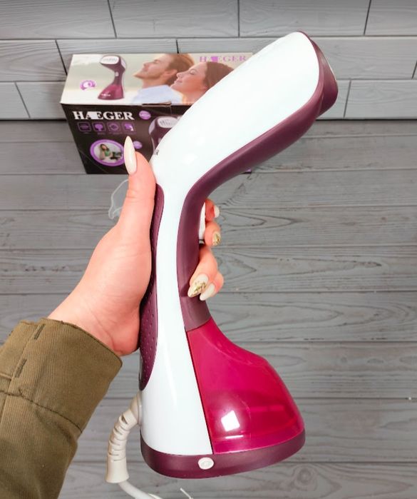Відпарювач для одягу, праска, утюг, отпариватель Haeger 1282 - 1400 Вт