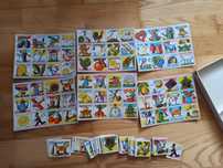 Lotto stara gra karty znaczki przedszkole PRL DDR vintage memory