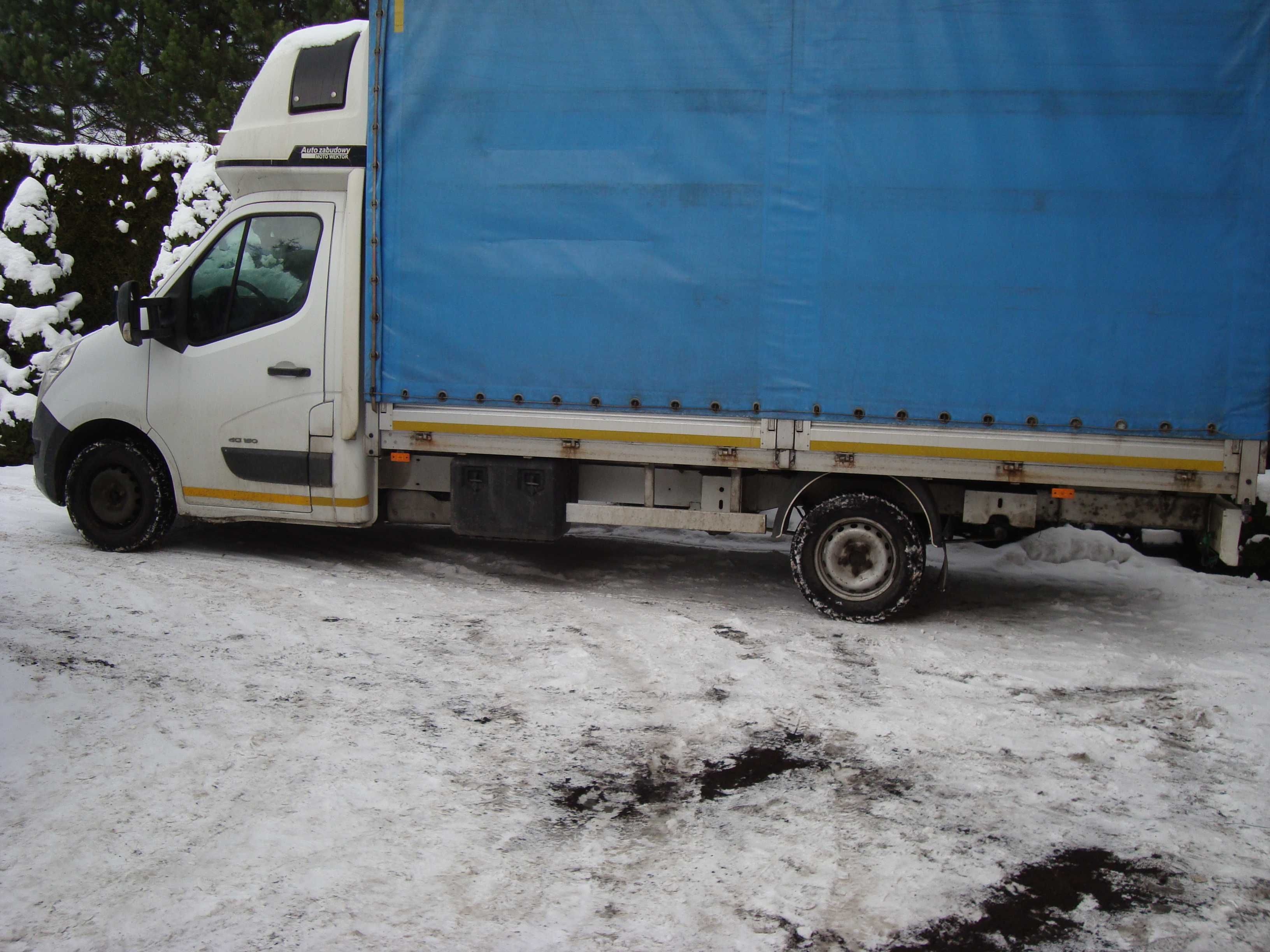 Renault Master 2.3 dci 150km plandeka firanka 9ep