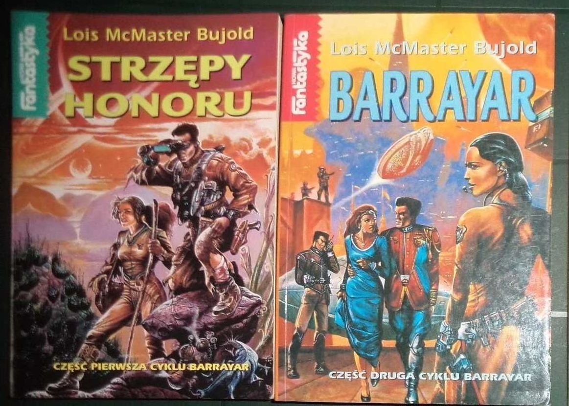 Barrayar 1 i 2, Lois McMaster Bujold, fantastyka, Strzępy honoru
