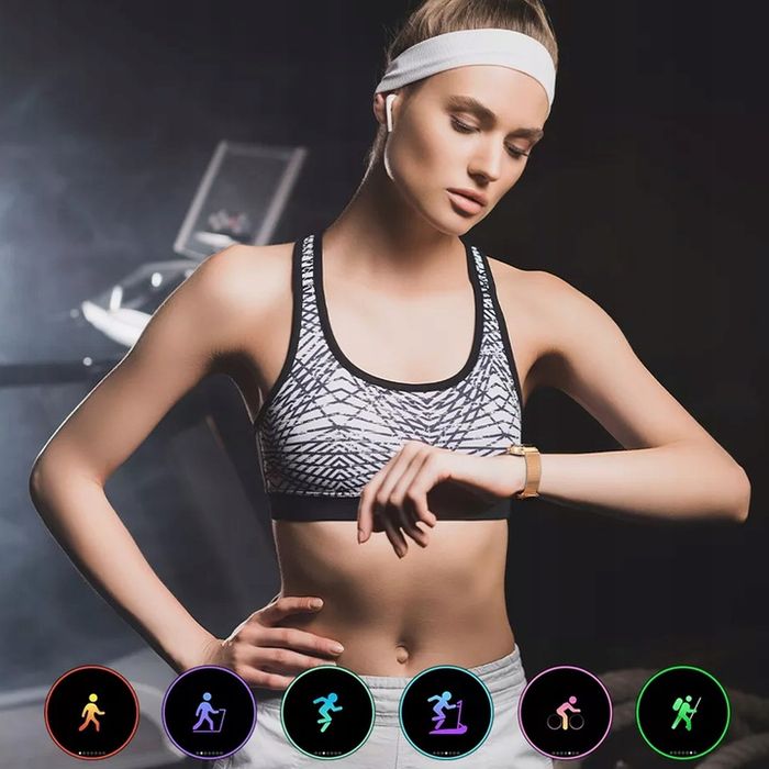 Smartwatch Zegarek Damski Dla Kobiety Puls Sport Powiadomienia Menu Zł