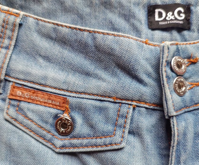 Жіночі джинси Dolce & Gabbana лінія D&G. Клеш, орігінал made in Italy.