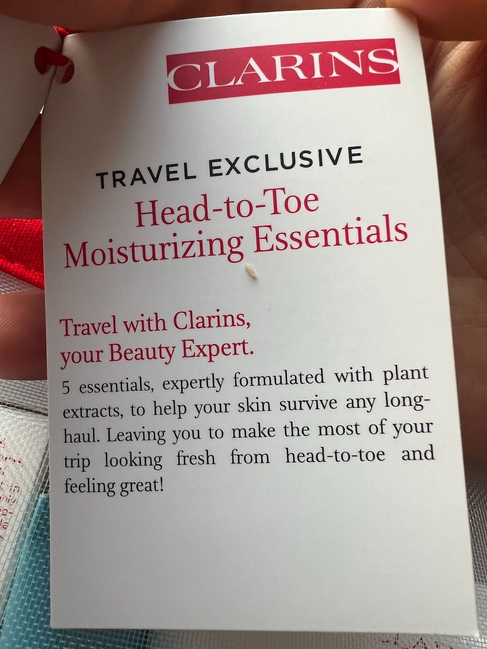 Zestaw podróżny Clarins Head-To-Toe Moisturizing Essentials