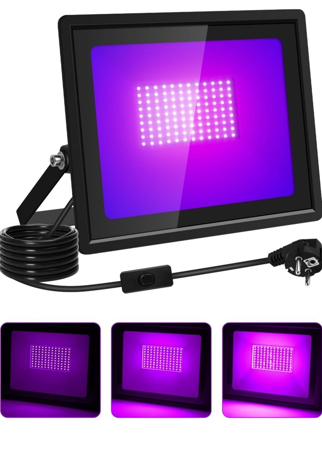 Viugreum 3 Jasność LED UV Blacklight 100 W