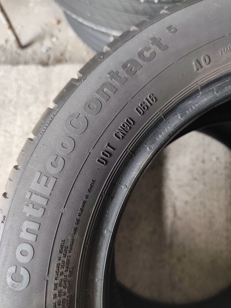 Pneus 185/60r15 Continental ContiEcoContact 5 com 85% piso