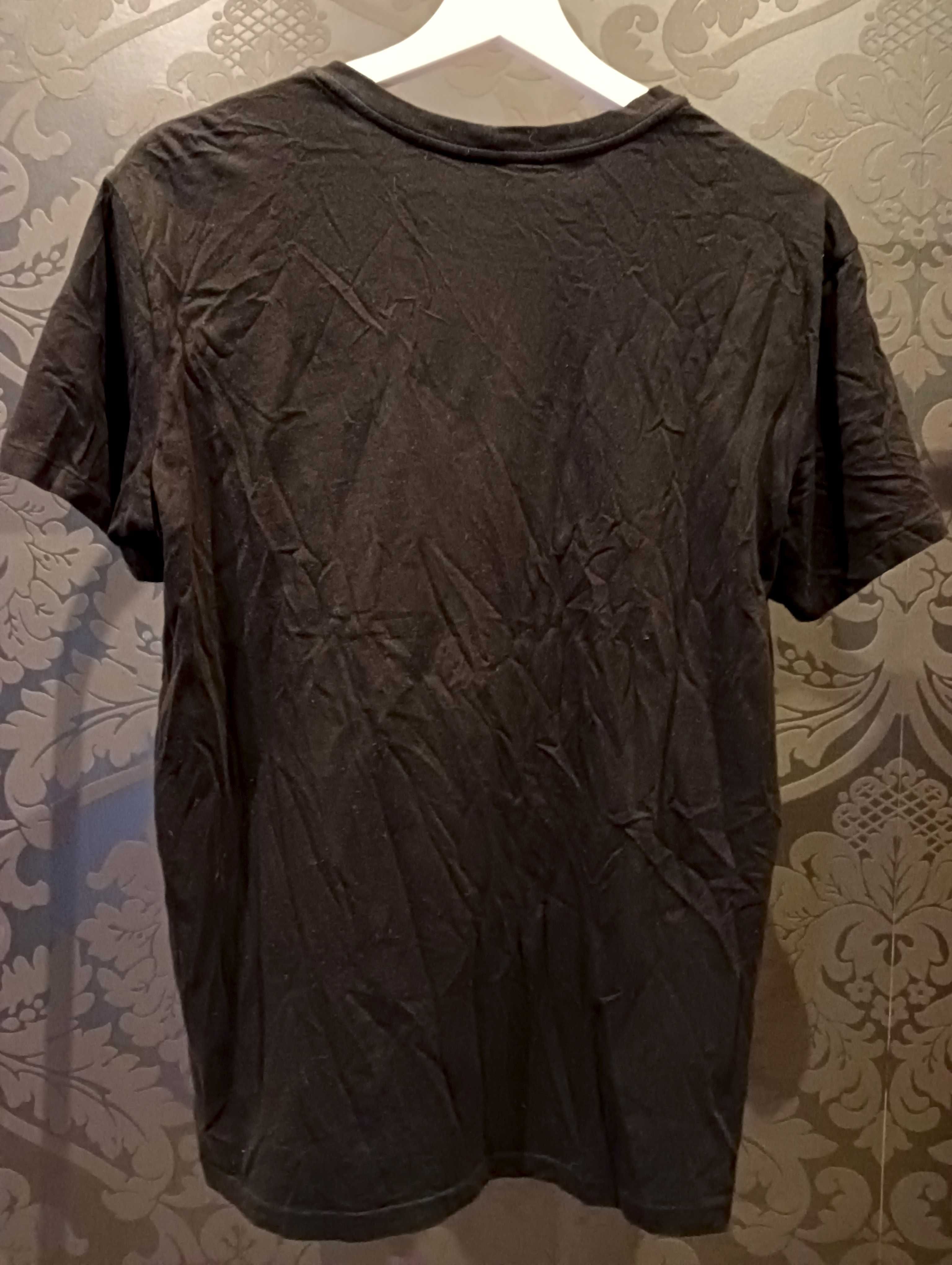 Koszulka M Armani Exchange czarna t-shirt bluzka długa damska męska