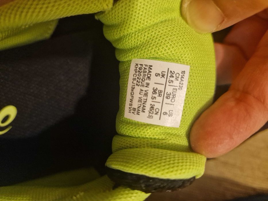 Sapatilhas de corrida Asics kids (n.º 39) - Novas