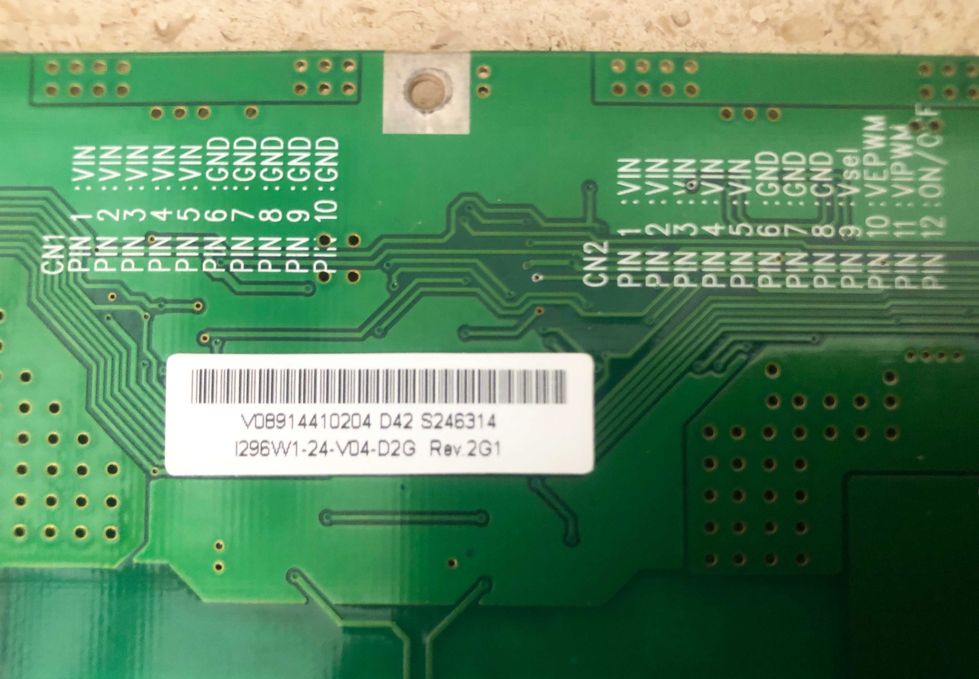 Placa inversora LCD IVB65001 - DARFON V0.89144.102 / REV.2G1 - 30"