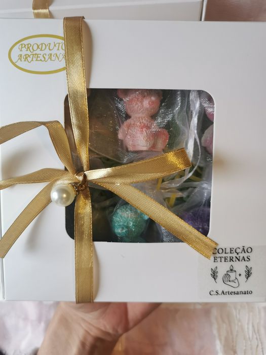 Ursinhos de Gesso Aromático – Decoração Delicada para Gavetas e Casa