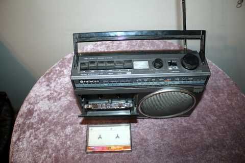 Radiomagnetofon HITACHI TRK-510E/vintage sprawny