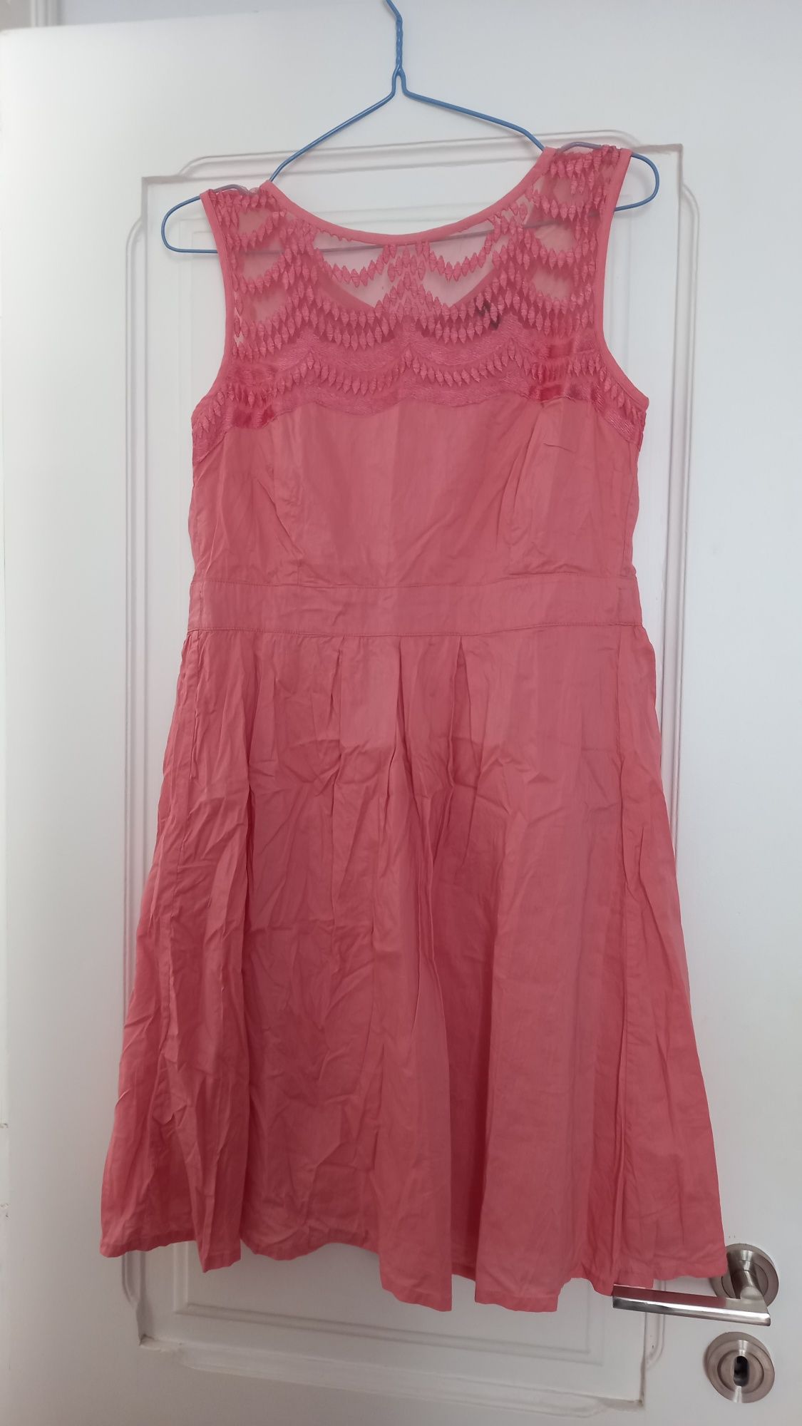 Vestido Naf Naf coral T.38