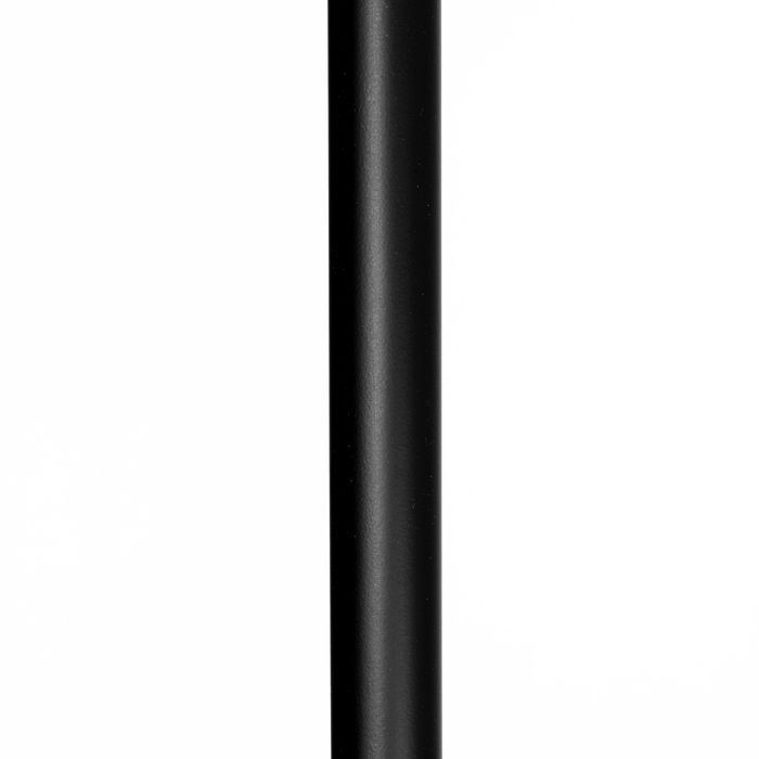 Wieszak mobilny na kółkach HARUN czarny