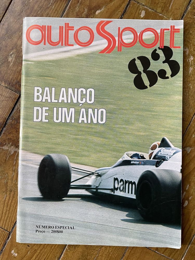 Revistas de automobilismo anos 70 e 80